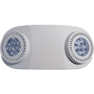 Luminaria de Emergencia LED / 700 Lúmenes / 5000K / Autonomía 90 min / Entrada Universal 120-277 VAC / 2 Cabezales Ajustables / IP Interior