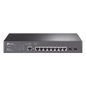Switch JetStream SDN Administrable 8 puertos 10/100/1000 Mbps + 2 puertos SFP, administración centralizada OMADA SDN