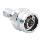Conector N Macho / Pin Cautivo / Anillo Plegable / 0-11 GHz / 50 Ohm / Cables LMR-400, CNT-400, LP-400, RG8/U-SYS