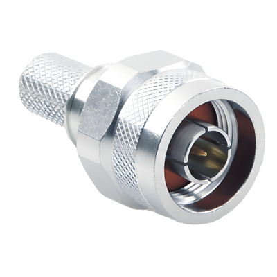 Conector N Macho de PIN Cautivo, Anillo plegable, para cables 9913, LMR-400, LP400, CNT-400, RG8/U-SYS, RFLASH-1113, 8214, 7810A.
