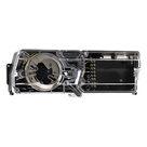 Carcasa Inteligente para Detector de Humo en Ductos / Ajustable Cuadrada y Rectangular / Velocidad de Aire 100 a 4,000 pies/min (0.5 a 20.32 m/s) / UL 268A / Sin Relevador