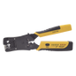 Pinza 3 en 1: Pelacables/ Terminado/ Probador para UTP. Enchufe Modular de Prueba para RJ45/RJ11/RJ22.