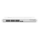 Cloud Smart Switch / 24 Puertos Gigabit / 2 Puertos SFP+ 10G / 1U Rackmount / -40°C a +70°C / 19W / 1.44 ft x 0.47 ft x 0.14 ft