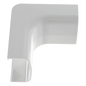 Esquinero interior, para uso con canaleta LD5, material ABS, Color Blanco