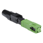 Conector Rápido de Instalación en Campo, Monomodo, SC/APC, Pre-Pulido, Re-Terminable, Ideal para Aplicaciones FTTx