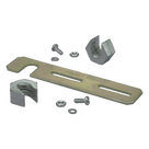 Soporte de Montaje a Techo / Canaletas FiberRunner 2x2 y 4x4 / Varilla Roscada 1/2\" / Acero Negro / 152.4 mm (6 in)