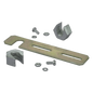 Soporte de Montaje a Techo, para Canaletas FiberRunner 2X2 o 4X4, Uso con Varilla Roscada de 1/2\", Color Negro