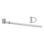Brazo de PVC para Montaje Lateral Superior para Estabilizar Antenas Colineales de Fibra de Vidrio a una Distancia desde 81-103 cm de la Torre.