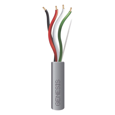 Bobina de 152 Metros (500 Pies) / Cable 4 x 16 AWG / Color Gris / Aplicaciones de Control / Riser