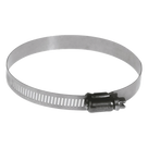 Abrazadera Sin Fin / Rango 3-9/16\" a 4-1/2\" / Ancho 1/2\" / Acero Inoxidable / Tornillo Hexagonal