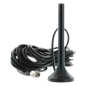 Antena Mini de Montaje Magnético, con cable RG174 y conector SMA macho | Rango de Frecuencias 700-960 MHz, 1710-2270 MHz | Ganancia Máxima 3.1 dB