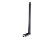 Adaptador USB Wi-Fi / Dual Band AC600 / 200 Mbps 2.4 GHz + 433 Mbps 5 GHz / Antena 5 dBi / USB 2.0