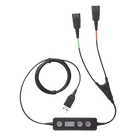 Cable de Entrenamiento USB/QD / Conexión Dual / Control de Llamadas Integrado / Tecnología SafeTone / 2.62 pies (0.8 m)