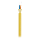 Cable de Fibra Óptica Monomodo / 2 Hilos OS2 9/125 / G.657.A1 / Tight Buffer 900 µm / Riser OFNR/FT4 / 4.75 mm / Precio Por Metro