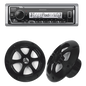 Kit de estéreo con Bluetooth KMR-M332BT | más Par de bocinas KFC-1613MRB