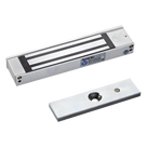Chapa Magnética / 350 lbs (158.8 kg) / Voltaje Dual 12/24 VDC / Sensor de Estado NO/COM / Aluminio Anodizado / Interior