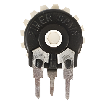 Potenciómetro de 25 kOhm para Wattmetro Direccional Thrueline de Banda Ancha 4304A.