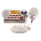 Radio Móvil Marino VHF Clase D / 25 W / 156.050-163.275 MHz / Canales Internacionales, Canadá y EE.UU. / DSC / Dual-Watch / 15.9 cm (6.25 in) Compacto